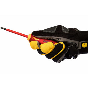 Felo 41510290 Ergonic VDE Insulated Pozidriv Screwdriver, PZ 1 x 80