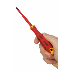 Felo 41729390 E-slim Insulated #2 x 100mm Slotted/Pozidriv Screwdriver