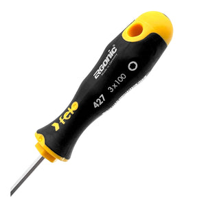Felo 42730340 Ergonic Ball End Hex Screwdriver, 3 mm x 100 mm