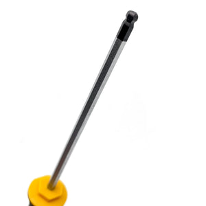 Felo 42740340 Ergonic Ball End Hex Screwdriver, 4 mm x 100 mm