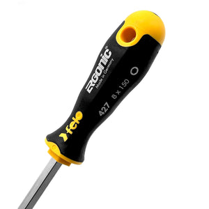 Felo 42780540 Ergonic Ball End Hex Screwdriver, 8 mm x 150 mm