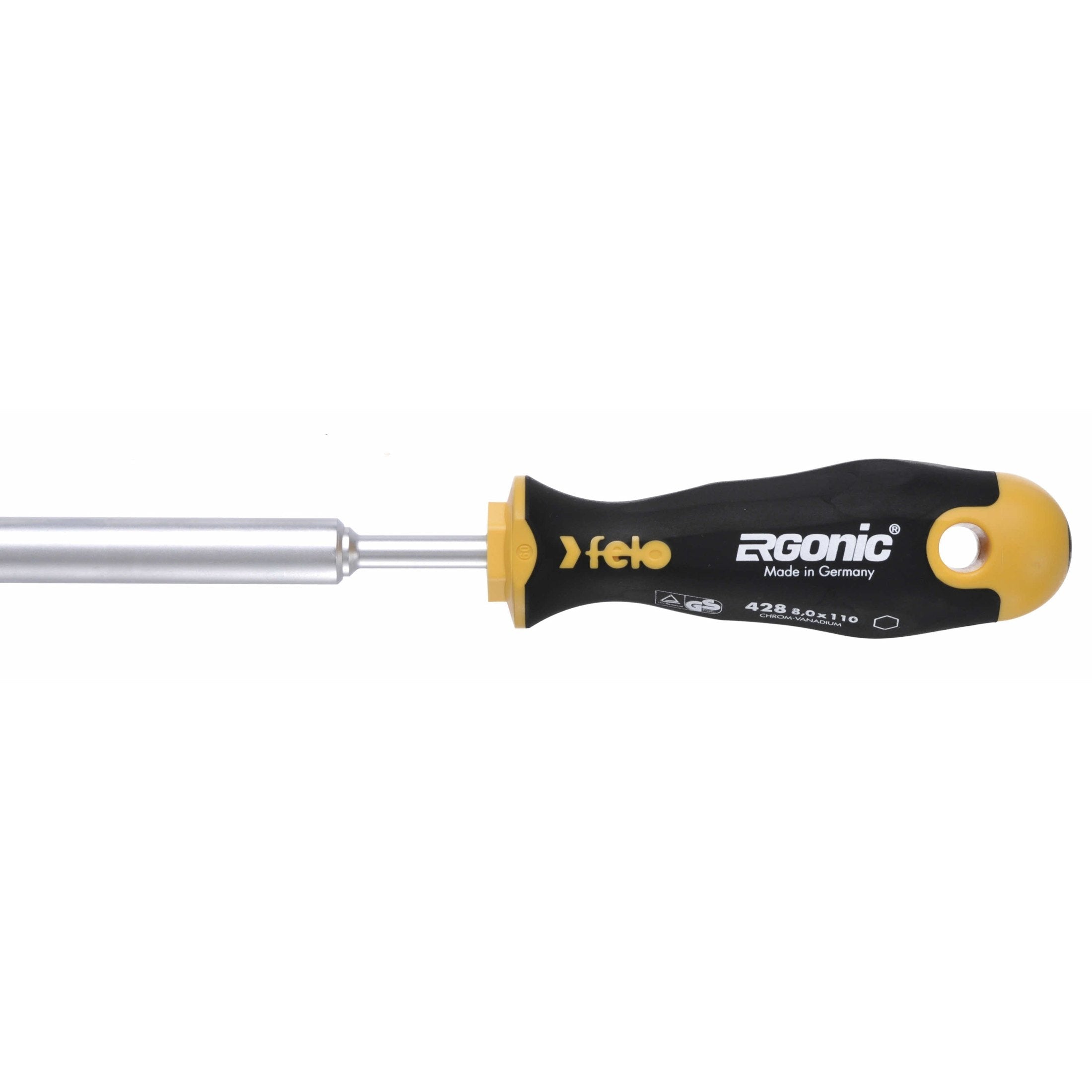 Felo 42808030 Ergonic M-TEC 8mm nut driver - magnetic