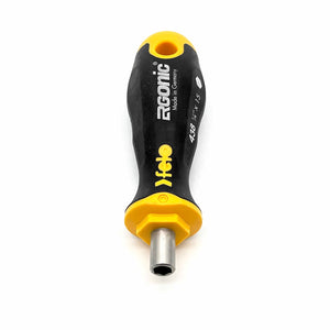 Felo 43812640 Ergonic Magnetic Compact 1/4" Bitholding Handle