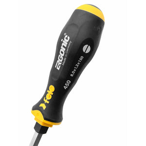 Felo 45008040 Ergonic Flat Impact Screwdriver 8.0X1.2X150
