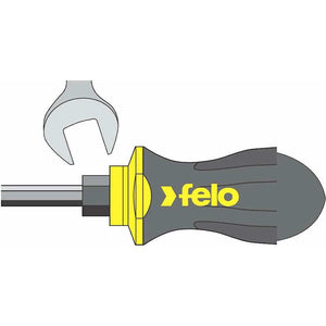 Felo 45210240 Ergonic #1 x 80mm Phillips Screwdriver - Hex Bolster and Striking Cap