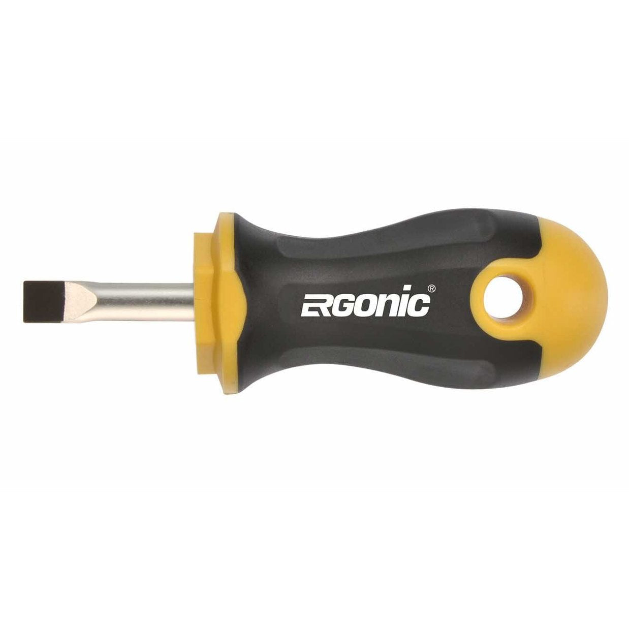 Felo 46006510 Ergonic 6.5 x 25mm Slotted Stubby Screwdriver