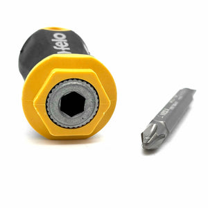 Felo 46926010 Reversible Blade Screwdriver - 5.5mm Slotted and #2 Phillips