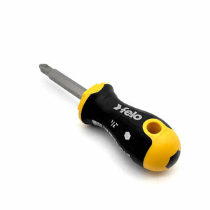 Felo 46926010 Reversible Blade Screwdriver - 5.5mm Slotted and #2 Phillips
