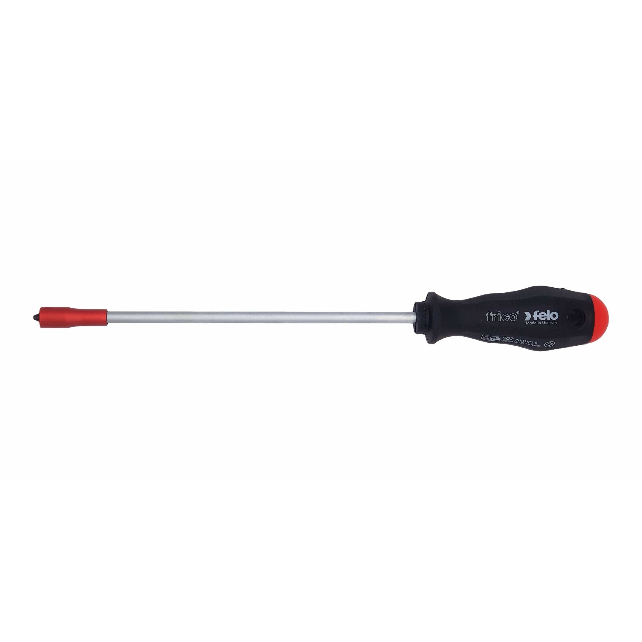 Felo 50220730 Screwdriver with magnetic holder 500 M-TEC Phillips PH2 x 200-Liger Tools