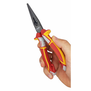 Felo 58202040 Long-nose pliers dielectric with cutter 205 mm