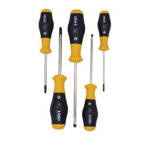 Felo 90095148 Screwdriver set SL/PZ, 5 pcs