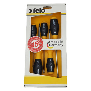 Felo 90095148 Screwdriver set SL/PZ, 5 pcs