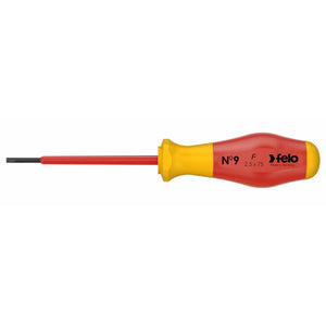 Felo 91302590 Dielectric slotted screwdriver SL2.5x0.4x75