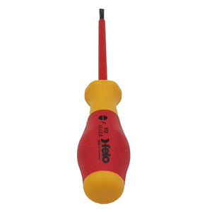 Felo 91304090 Screwdriver dielectric slotted SL4,0x0,8x100