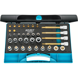 Hazet 1557/35 - 1/4" External Torx Tool Set, 35 Pieces