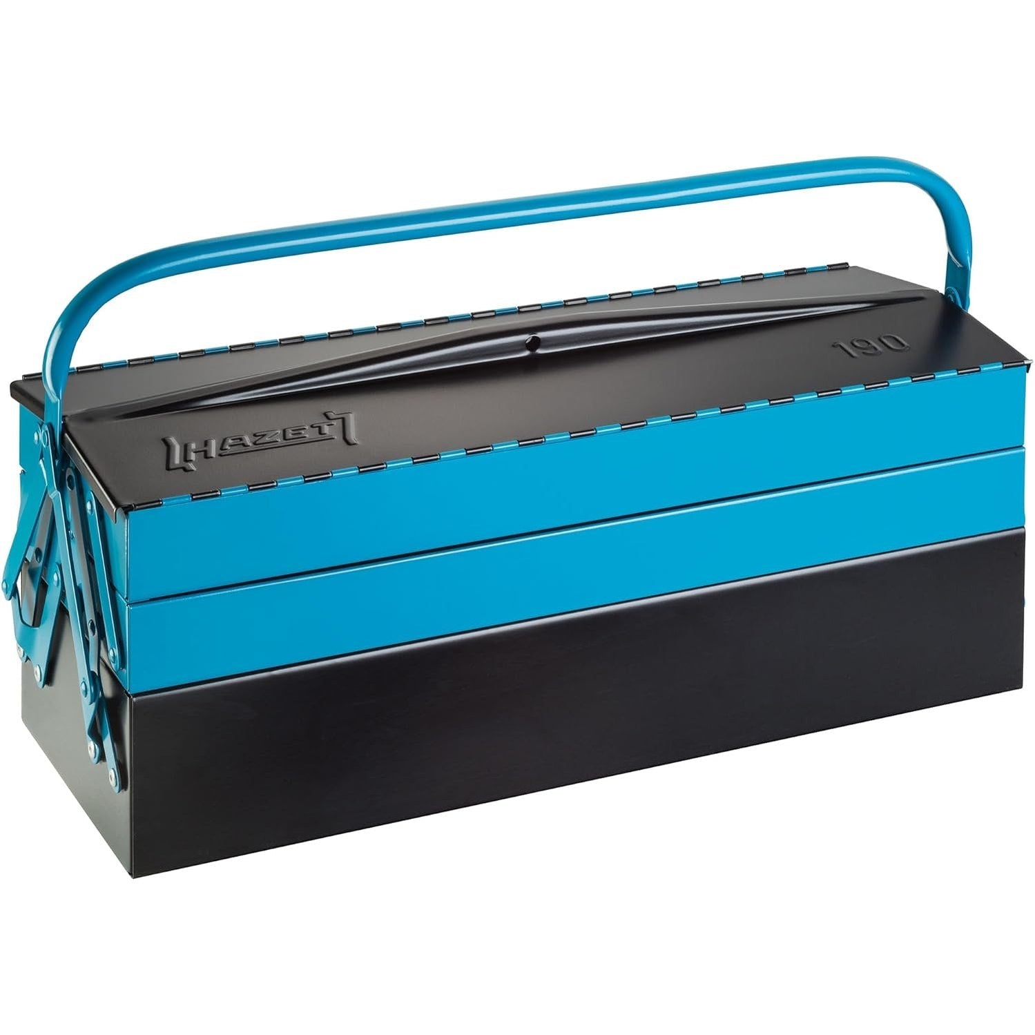 Hazet 190L Metal Tool Box, Empty- 245 x 575 x 210mm-Liger Tools
