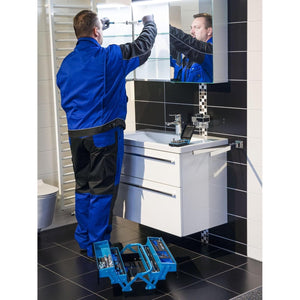 Hazet 190L Metal Tool Box, Empty- 245 x 575 x 210mm