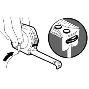 Hazet 2154N-2 Measuring tape 2m