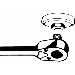 Hazet 2169-11 Oil Filter Wrench - Outside 14-Point Profile