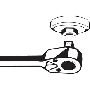 Hazet 2169-6 Oil Filter Wrench - Outside 16-Point Profile