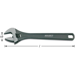 Hazet 279-15 - 15" Open-End Adjustable Wrench
