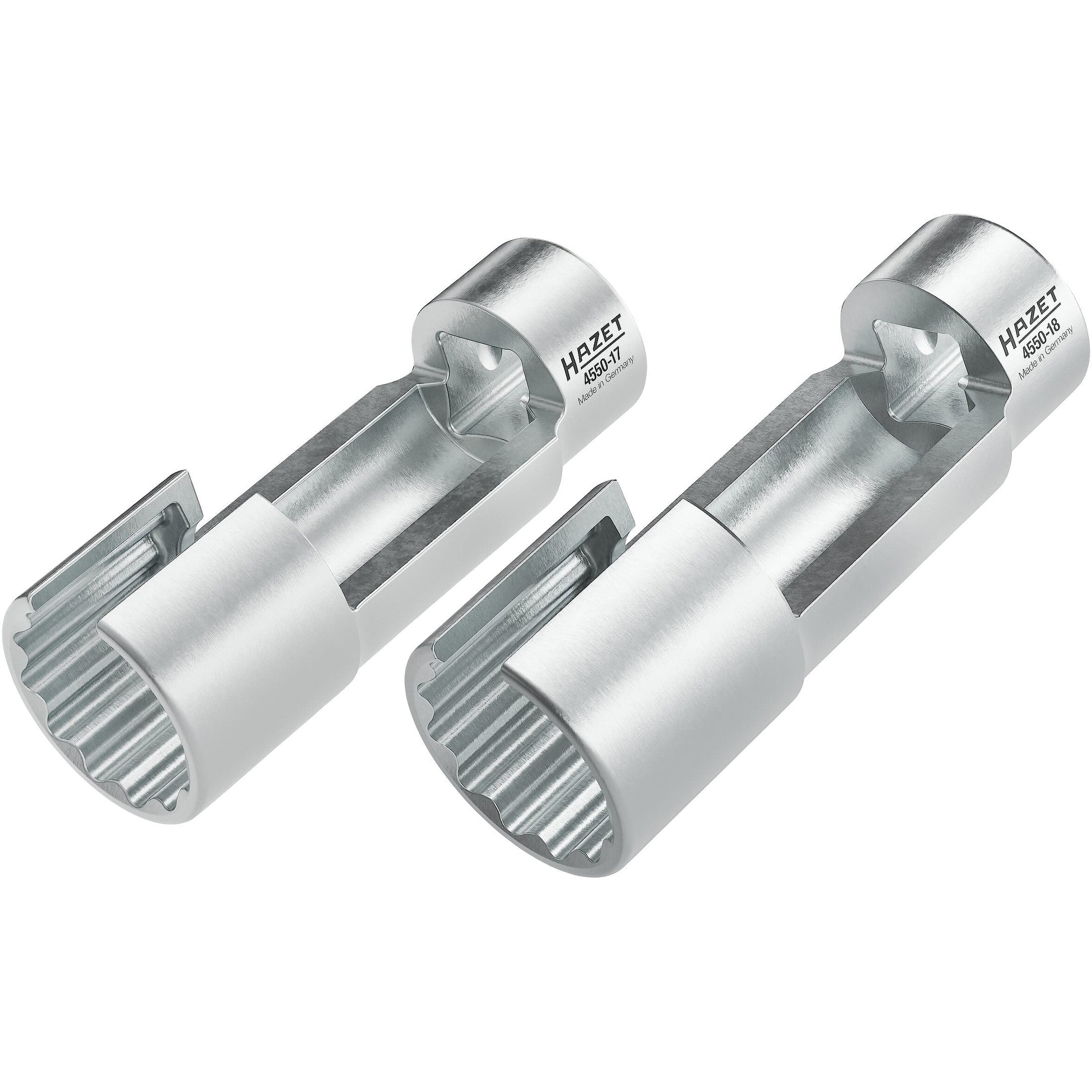 Hazet 4550-1718/2 Injection Line Socket Set, 3/8" Drive, 2 Pieces-Liger Tools