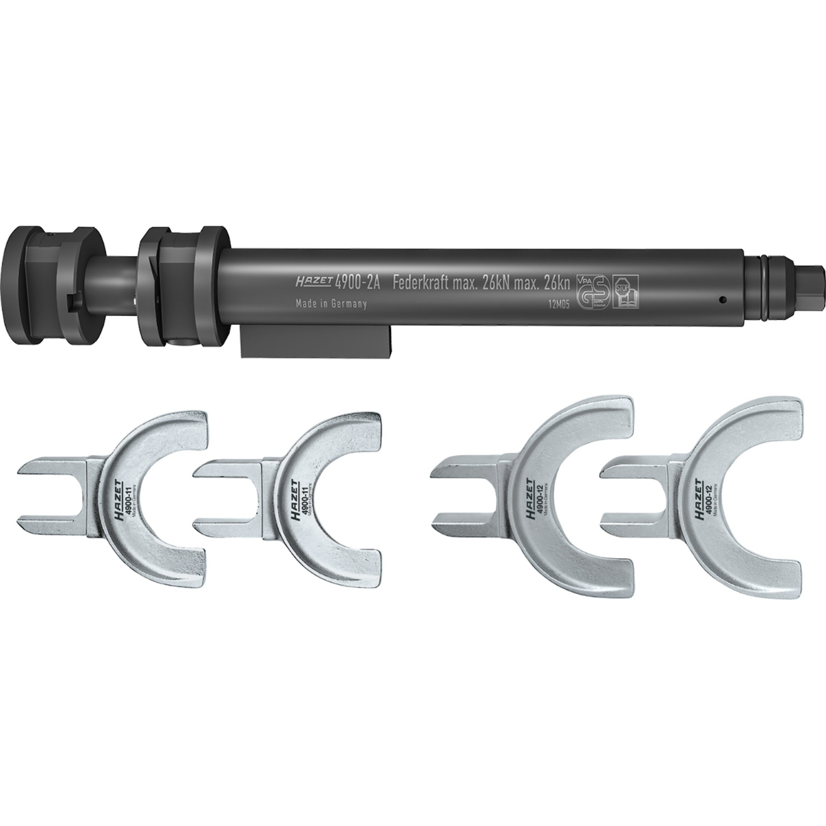 Hazet 4900-2A/5 Safety Spring Vise Set-Liger Tools