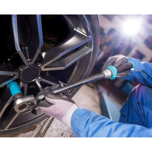 Hazet 5122-3CT Torque Wrench With Reversible Ratchet 1/2" 40-200 Nm