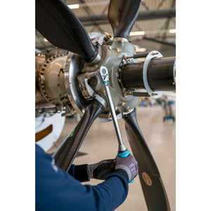 Hazet 5122-3CT Torque Wrench With Reversible Ratchet 1/2" 40-200 Nm