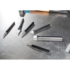 Hazet 750/6-1 Chisel, Drift Punch, Centre Punch Set