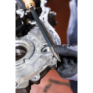 Hazet 821-2 Hollow Three-Square Scraper 200mm