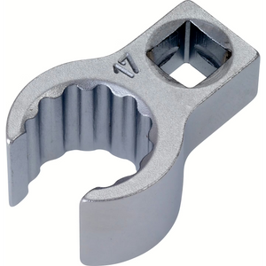 Hazet 848Z-17 - 12 Point Crowfoot Socket, 17 mm, 3/8" Drive