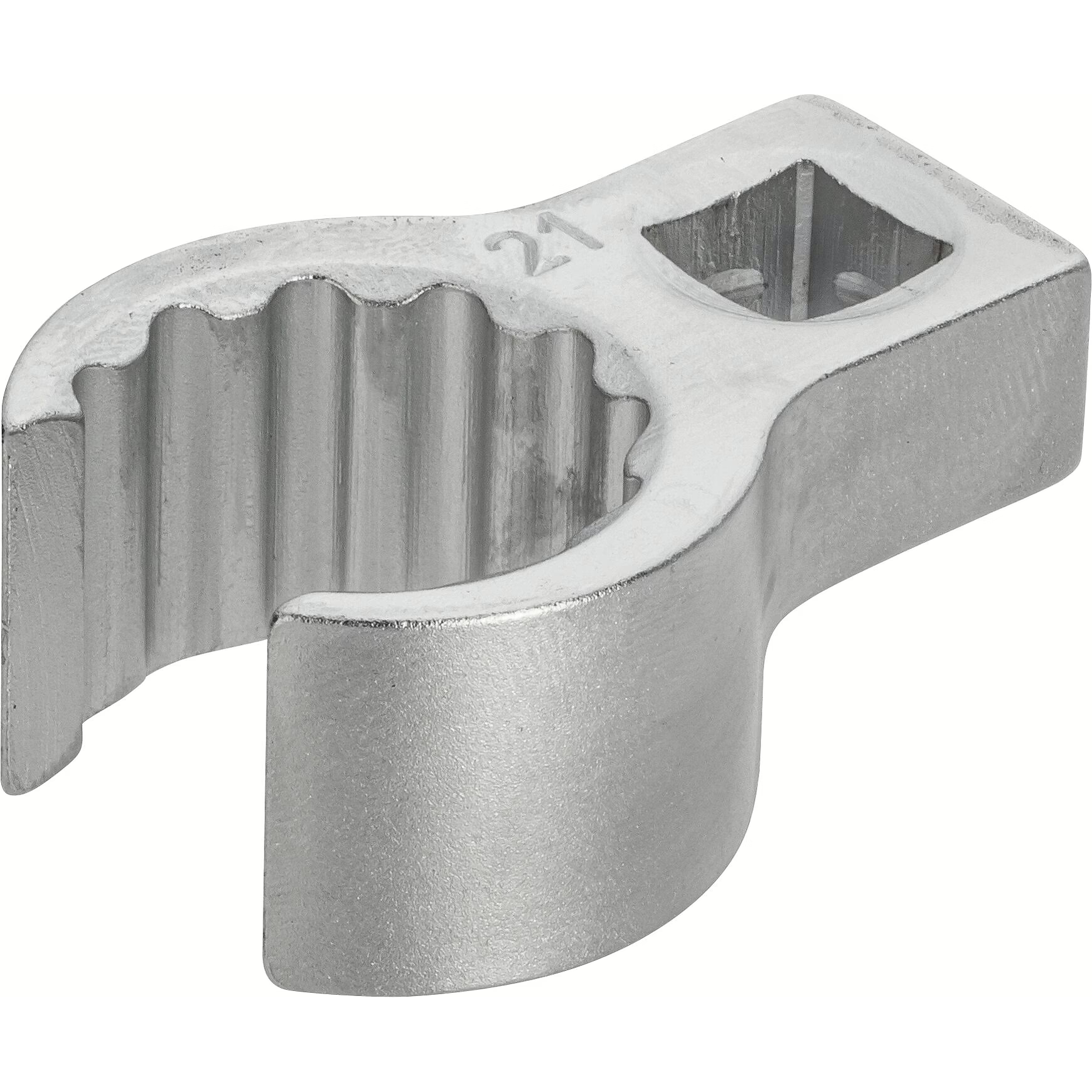 Hazet 848Z-21 - 12-point Crowfoot Socket 21mm, 3/8" Drive