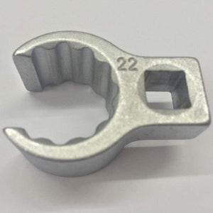 Hazet 848Z-22 - 12 Point Crowfoot Socket, 22mm,3/8" Drive