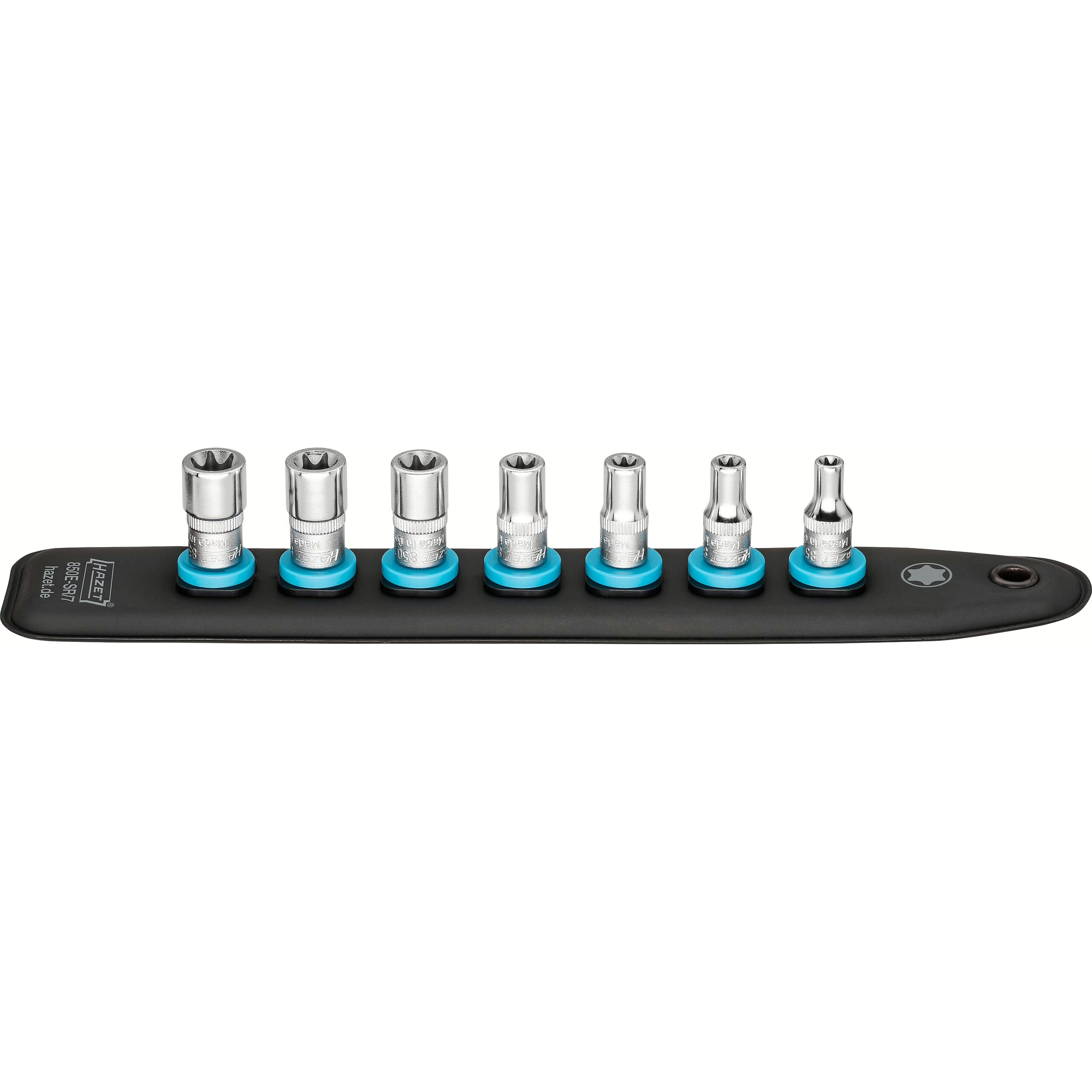 Hazet 850E-SR/7 - SmartRail 1/4" External Torx Socket Set