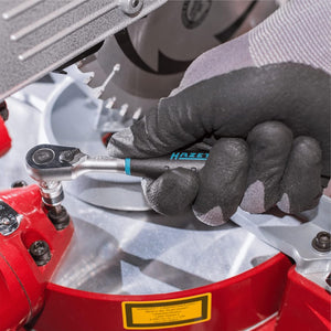 Hazet 854-1 1/4" 33 Pc Socket and Bit Titanium-Nitride Set