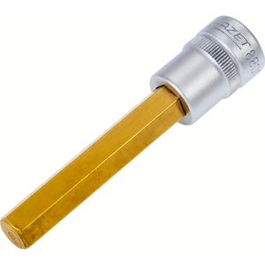 Hazet 8801-10 - 10mm Hex Titanium-Nitride Socket 3/8"