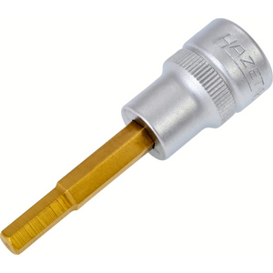 Hazet 8801-5 - 5mm Hex Titanium-Nitride Socket 3/8"