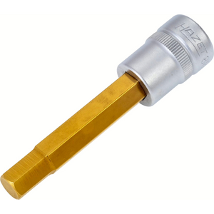 Hazet 8801-9 - 9mm Hex Titanium-Nitride Socket 3/8"