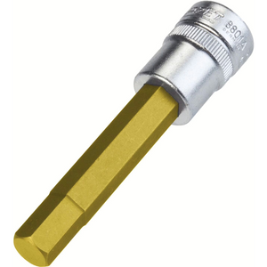 Hazet 8801A-3/8 - 3/8" Hex Titanium-Nitride Bit Socket 3/8"