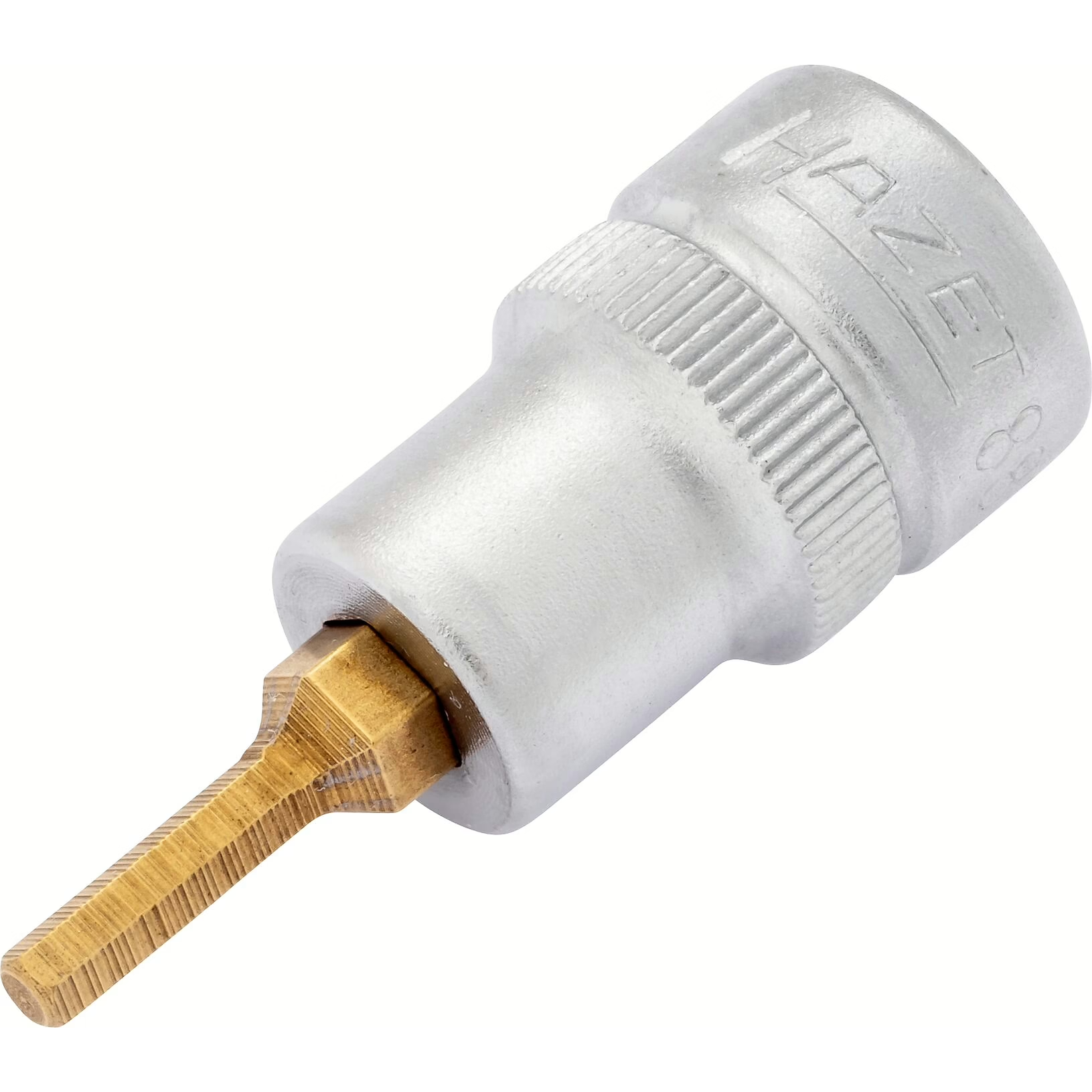 Hazet 8801K-3 - 3mm Hex Titanium-Nitride Socket 3/8" Short