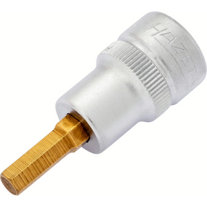 Hazet 8801K-5 - 5mm Hex Titanium-Nitride Socket 3/8" Short