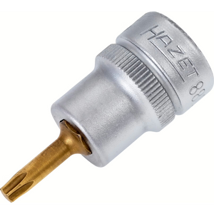 Hazet 8802-T20 - T20 Torx Titanium-Nitride Socket 3/8"