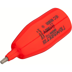 Hazet 8802KV-T10 - Insulated 3/8" Torx Bit Socket - Short, T10