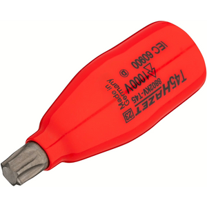 Hazet 8802KV-T45 - Insulated 3/8" Torx Bit Socket - Short, T45