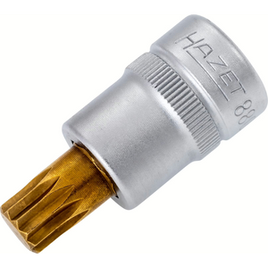 Hazet 8808-10 - 3⁄8″ Screwdriver Socket, Internal Serration Profile XZN ∙ M10