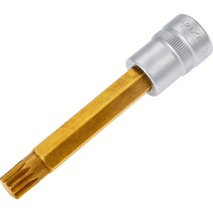 Hazet 8808LG-10 - 3⁄8″ Screwdriver Socket, Internal Serration Profile XZN ∙ M10