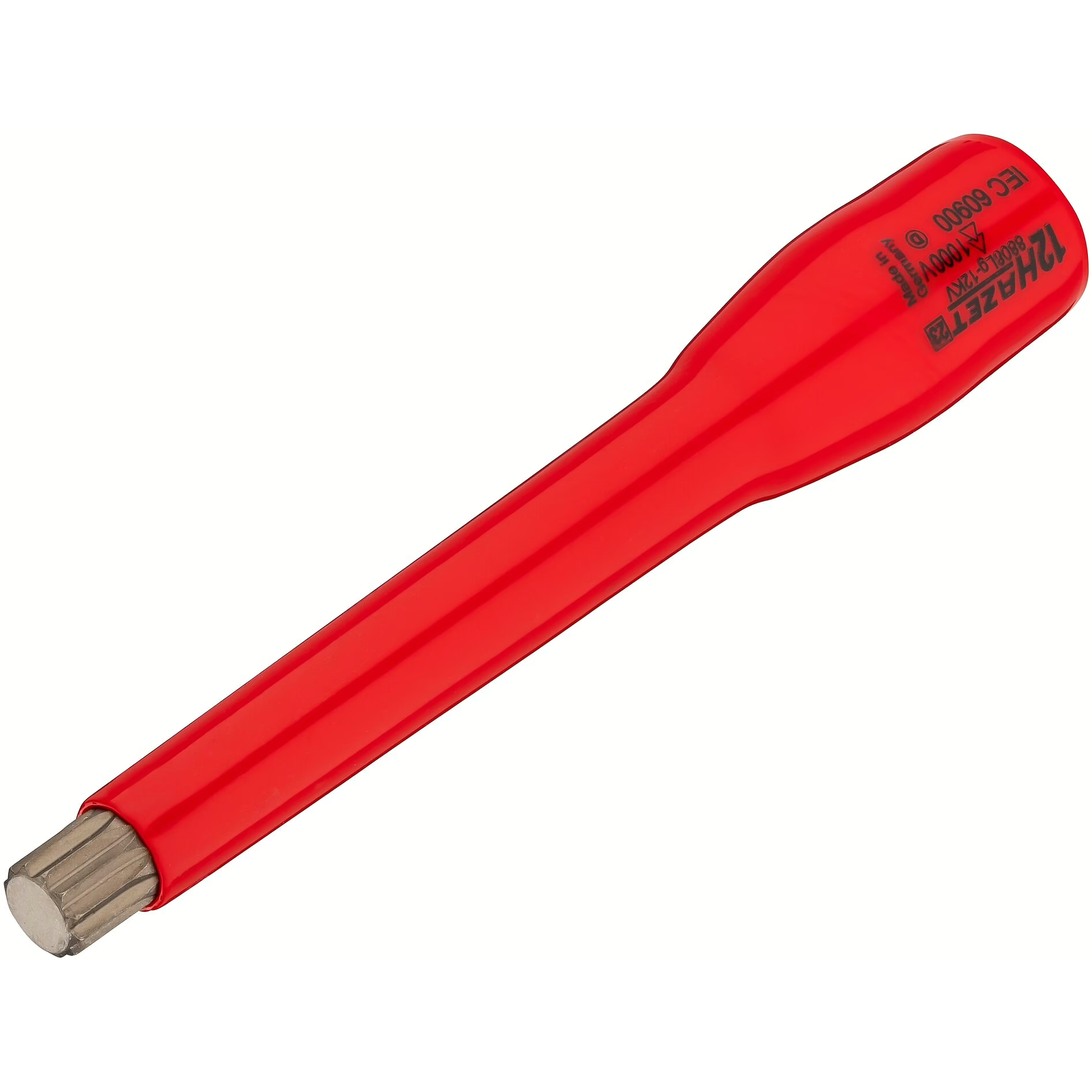 Hazet 8808Lg-12KV - Insulated 3/8" XZN Bit Socket - Long, M12