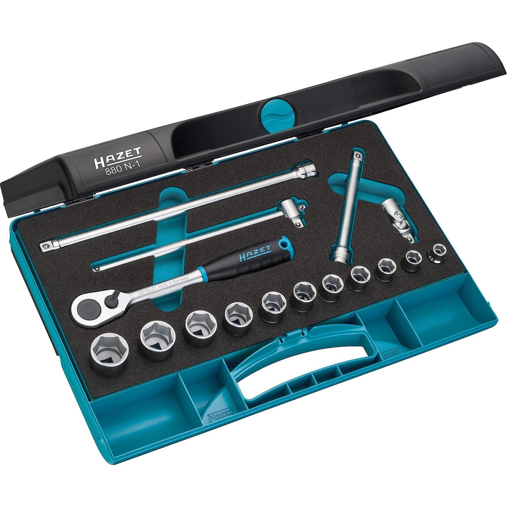 Hazet 880N-1 16 Pc 3/8" Socket Set-Liger Tools