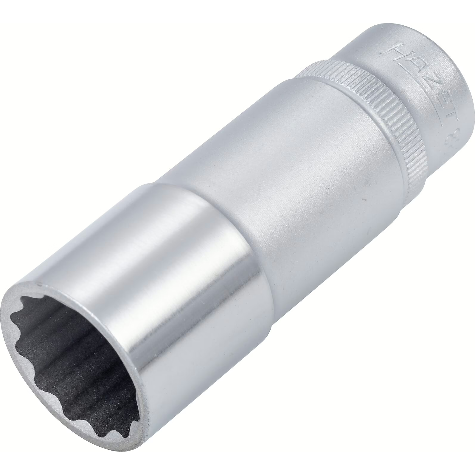 Hazet 880TZ-18 - 3⁄8″ Socket 12-Point Outside Traction Profile, 18 mm